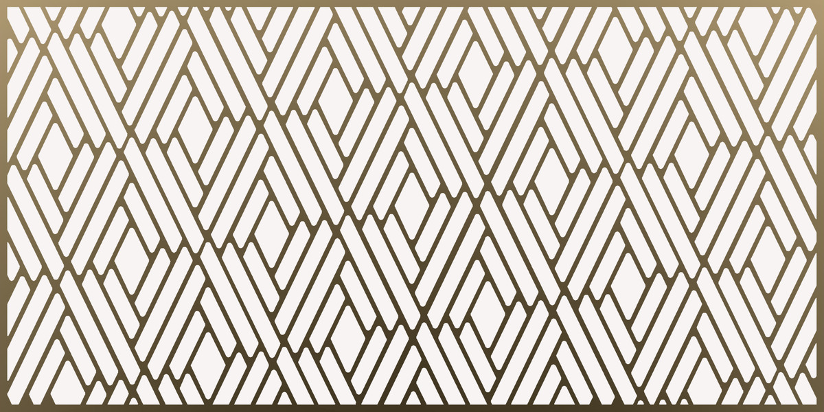 Lézervágott lemez geometrikus minta 52